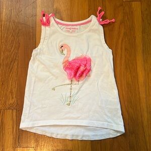 Tommy Bahama girls flamingo tank. Size XS (4).